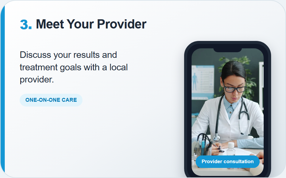 3. Meet Your Provider