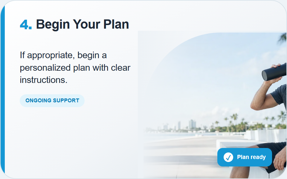 4. Begin Your Plan